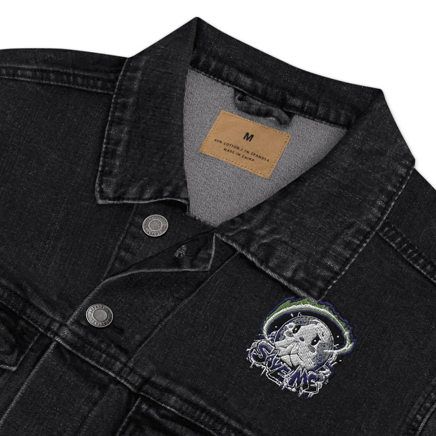 Save Me: A Plea from Planet Earth Denim Jacket 🌍 product image (8)