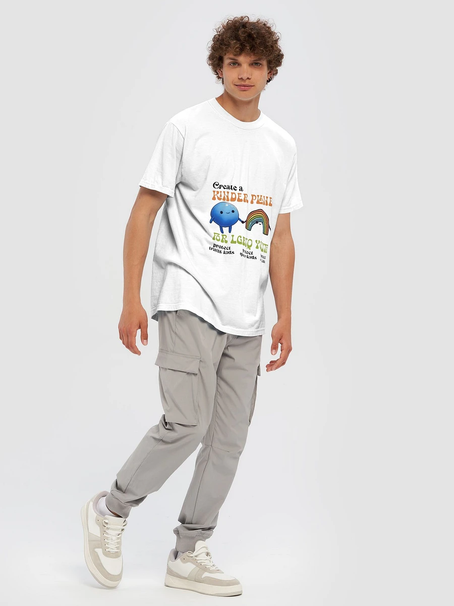 Create a kinder planet T-shirt product image (7)