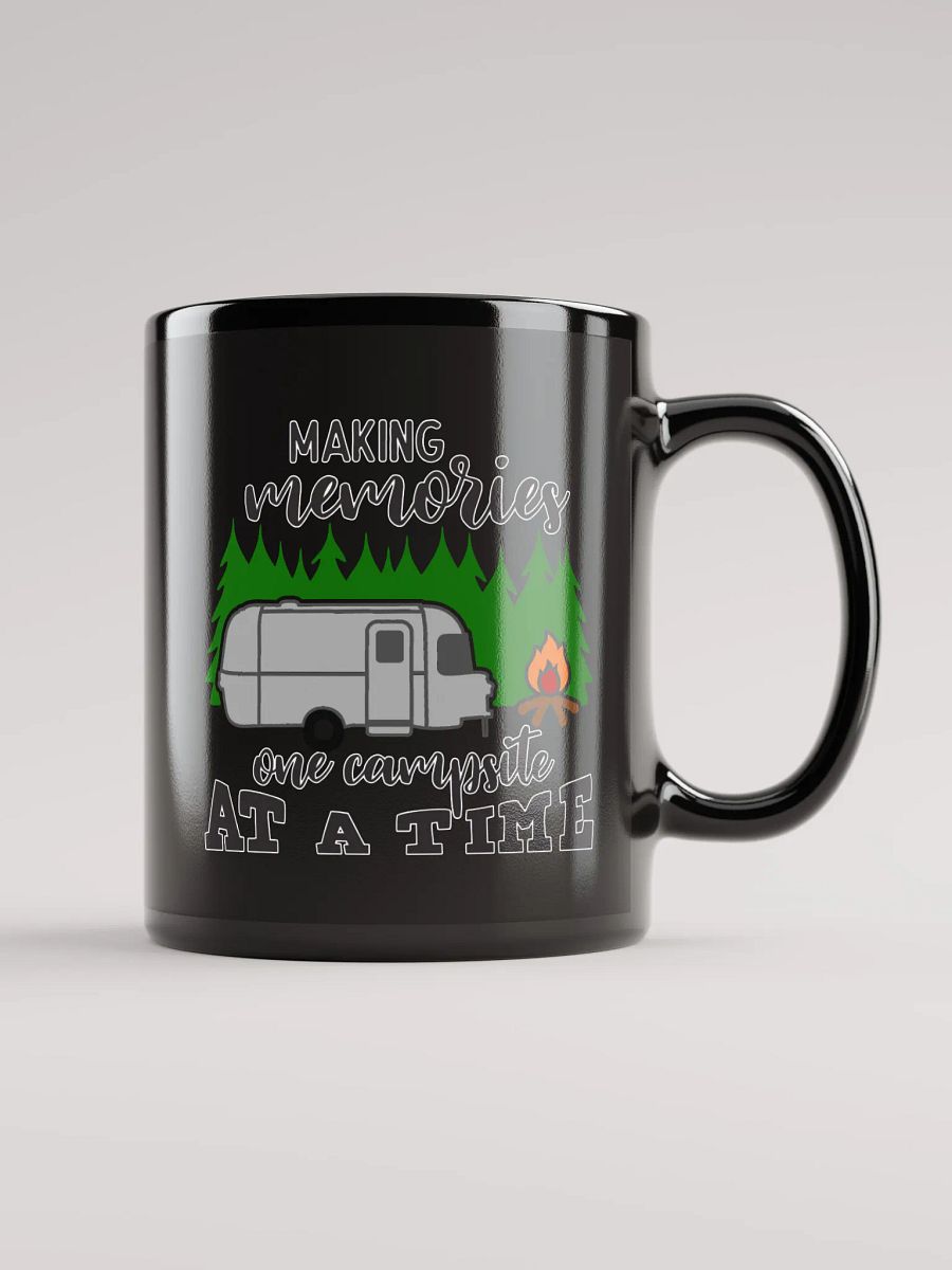 Campsite Memories Black Coffee Mug product image (1)