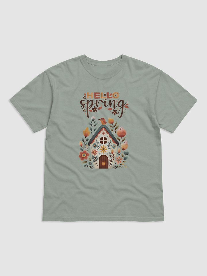 Hello Spring Birdhouse Tee product image (4)