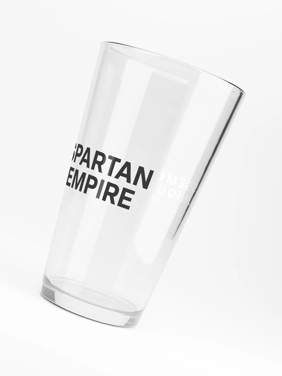 The Emperor's Pint Glass (Black) product image (6)