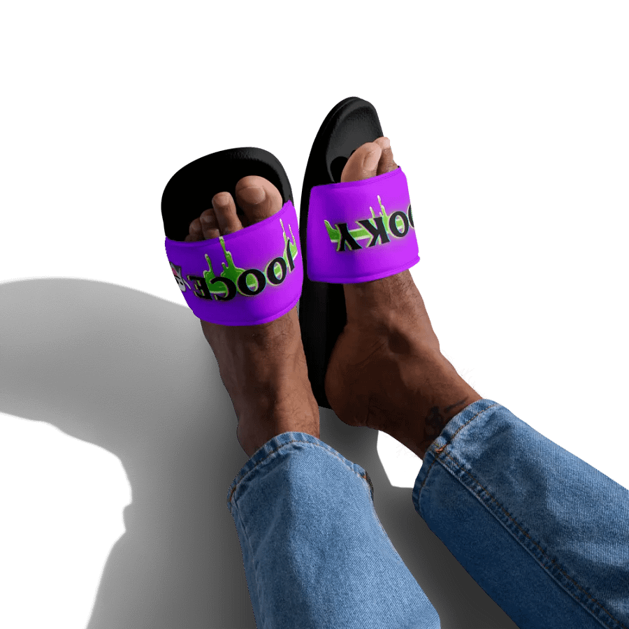 SPOOKY JOOCE Men's Slidez - Purple product image (5)