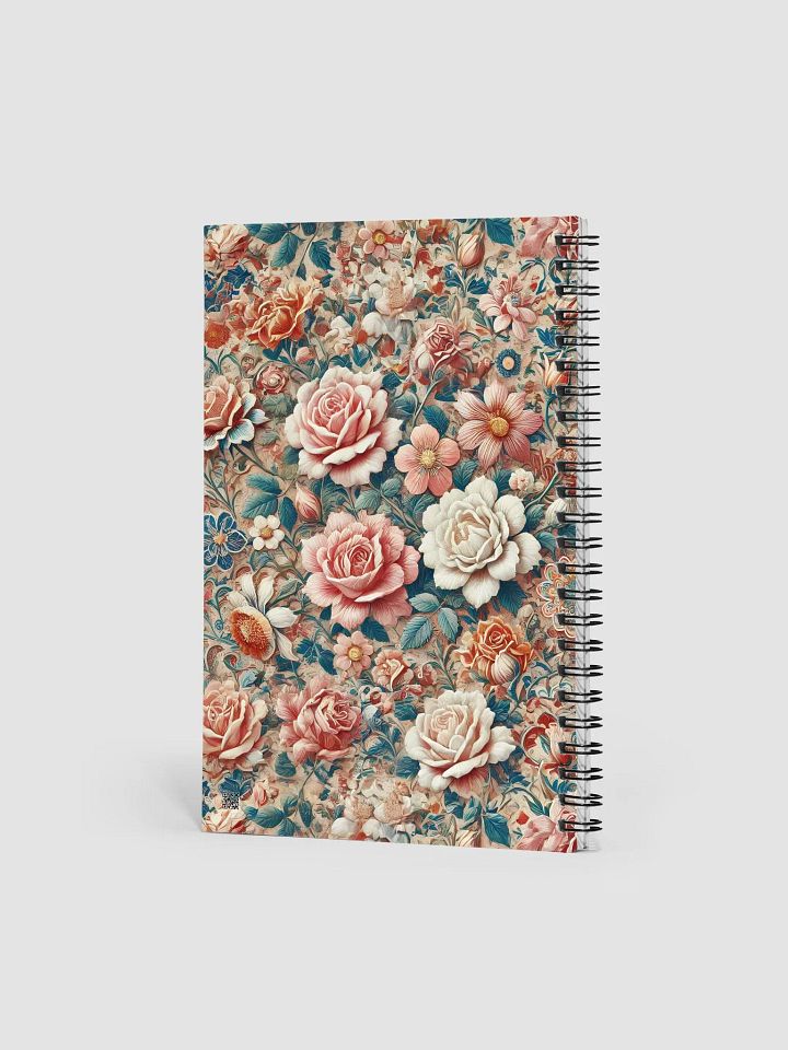 Royal Floral Spiral Notebook product image (2)