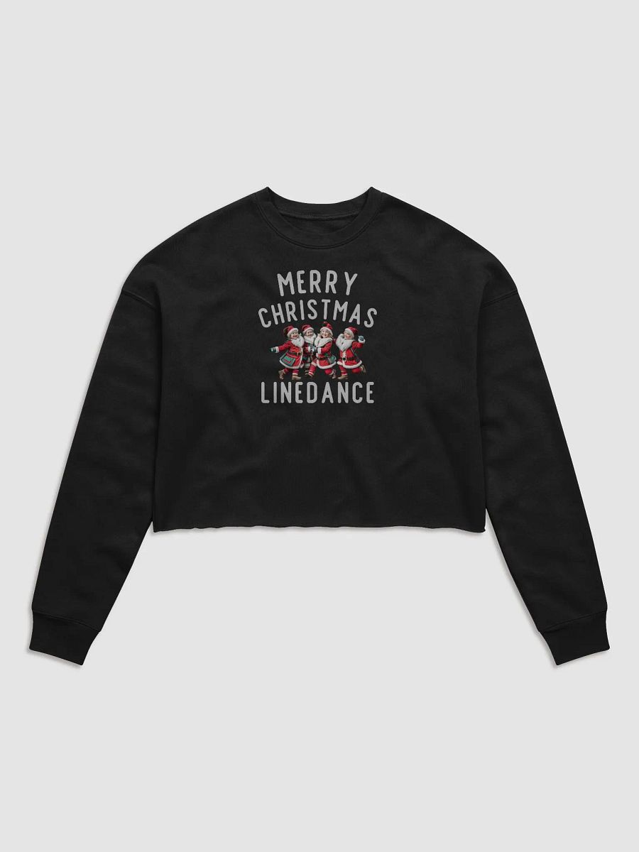 Merry Christmas Line Dance Crop Sweatshirt product image (1)