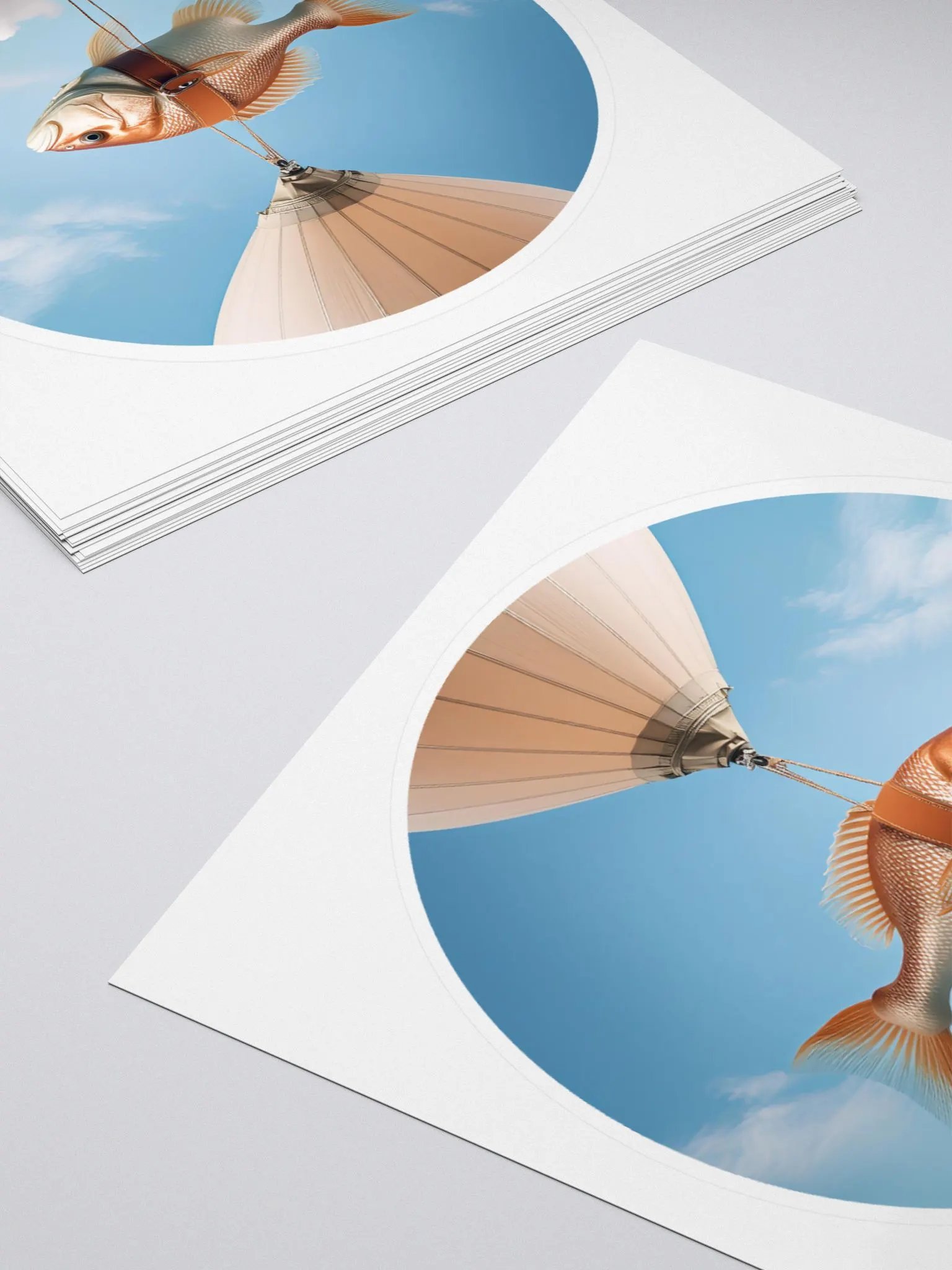 Fish No. 02 Vinyl Sticker product image (4)