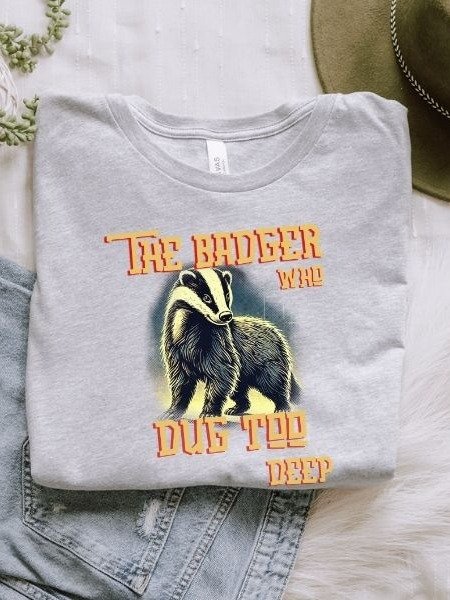 Badger Funny Vintage Pulp Mystery Harry Potter Shirt product image (21)