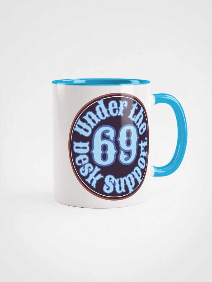 Desk Support Ceramic Mug with Color Inside product image (1)