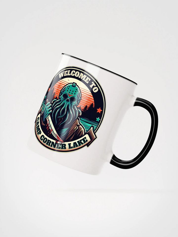 Welcome to Camp Corner Lake Inside-Colored Mug product image (2)