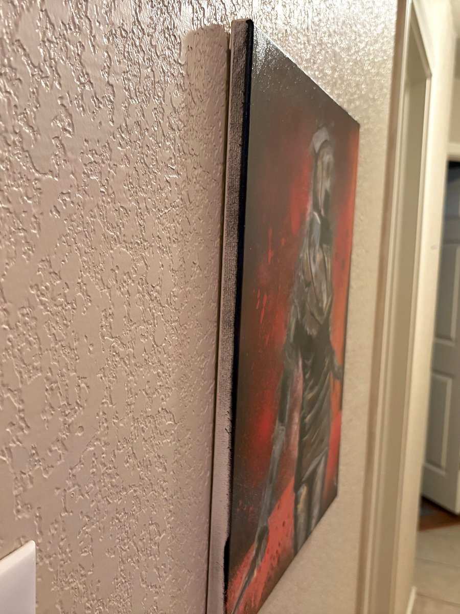 16x20 Silent Hill Nurse - Abstract Horror Painting product image (3)