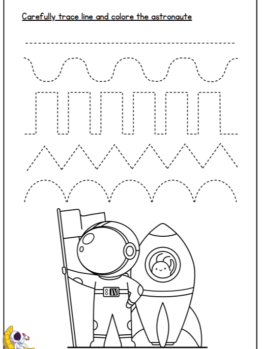 ABC Adventures: Astronaut Coloring and Activity Book for Kids product image (1)