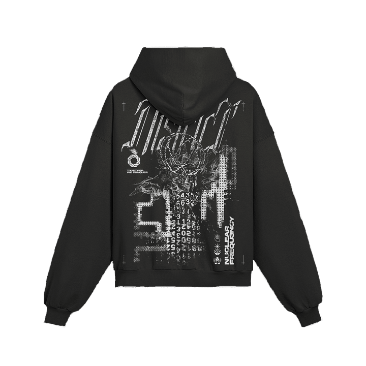 FREQUENCIES CROPPED HOODIE product image (1)