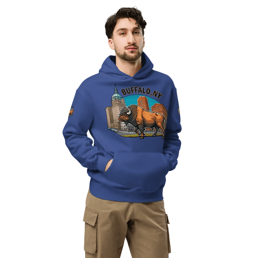 Bold Buffalo New York Oversized Hoodie product image (7)