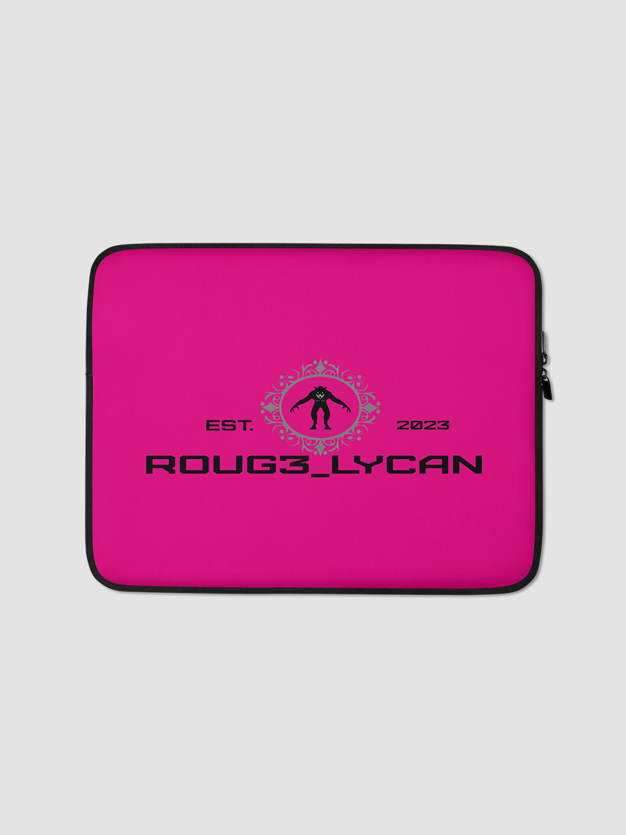 [roug3_lycan] Laptop Sleeve Pink product image (1)