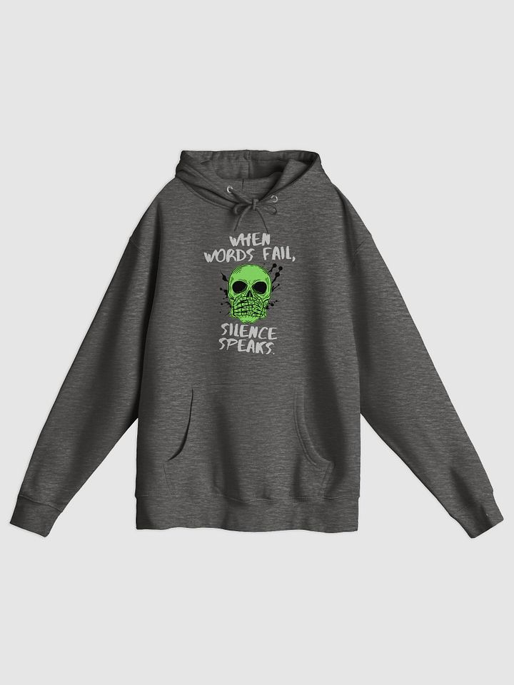 Silent Expression Skull Hoodie product image (2)