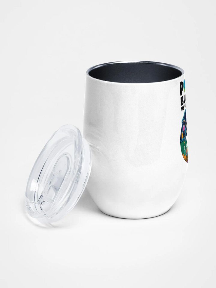 Lab Coat Squirrel Wine Tumbler product image (2)