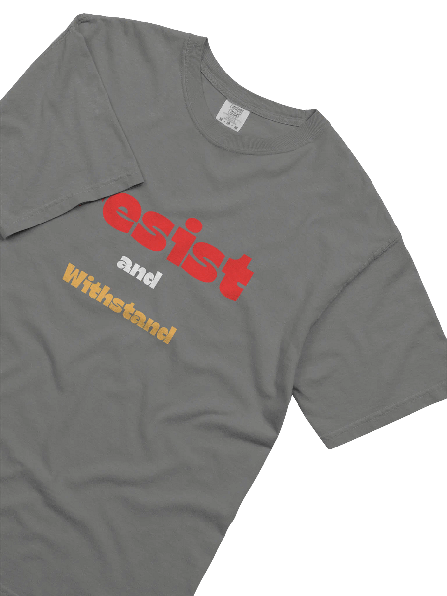 Resist and Withstand Comfort Tee product image (11)
