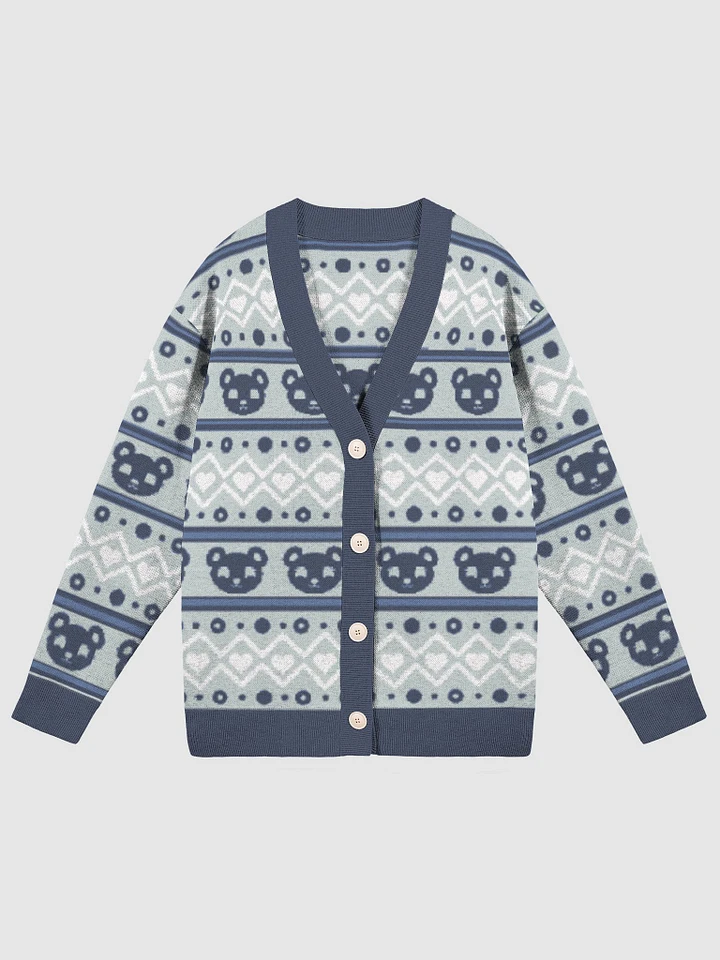 TeddyChan Christmas Cardigan - Blue product image (1)