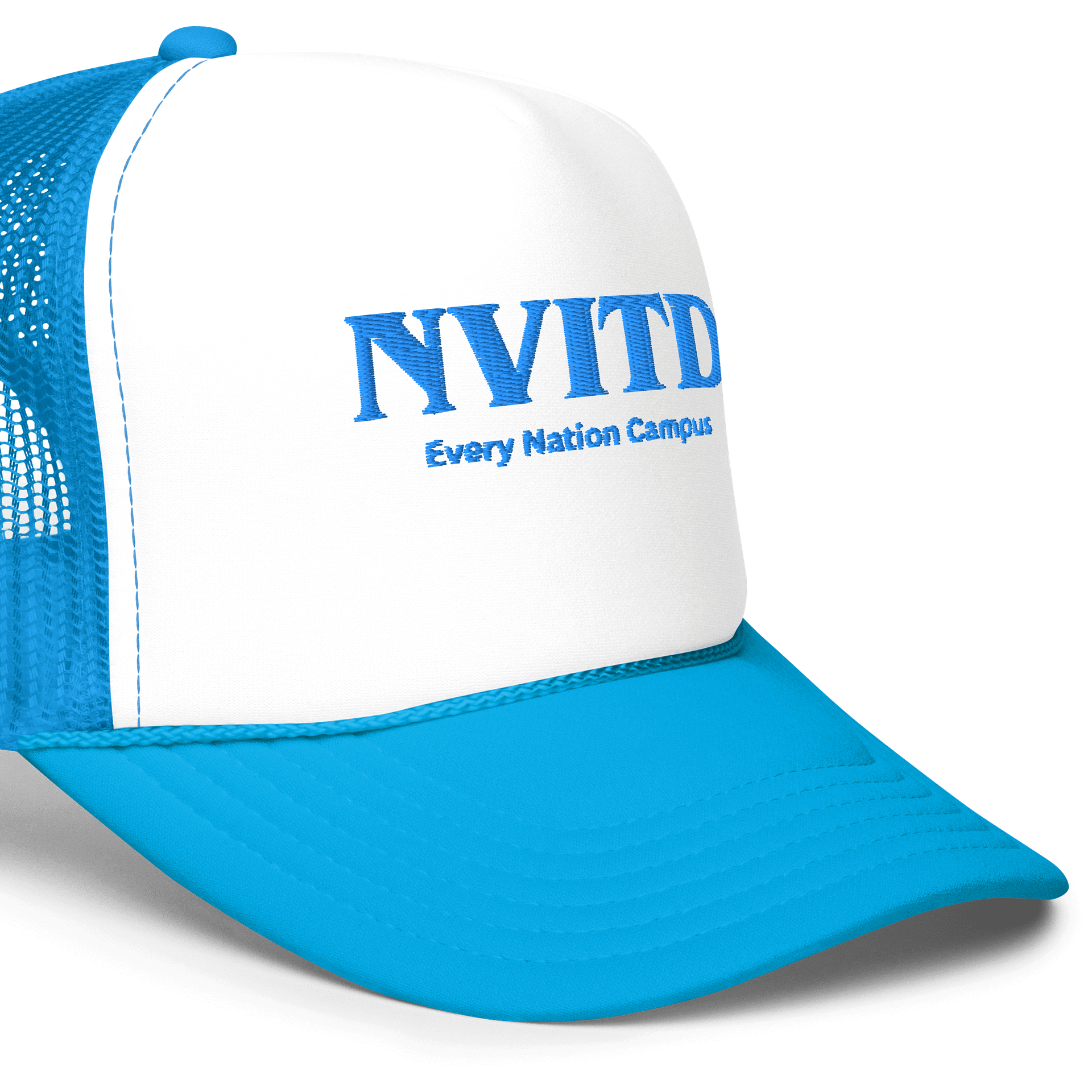 Blue Trucker Embroirdered product image (5)