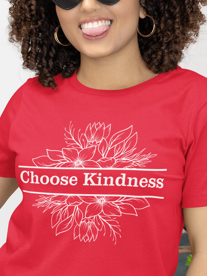 Choose Kindness Motivational Bella Canvas T-shirt product image (1)