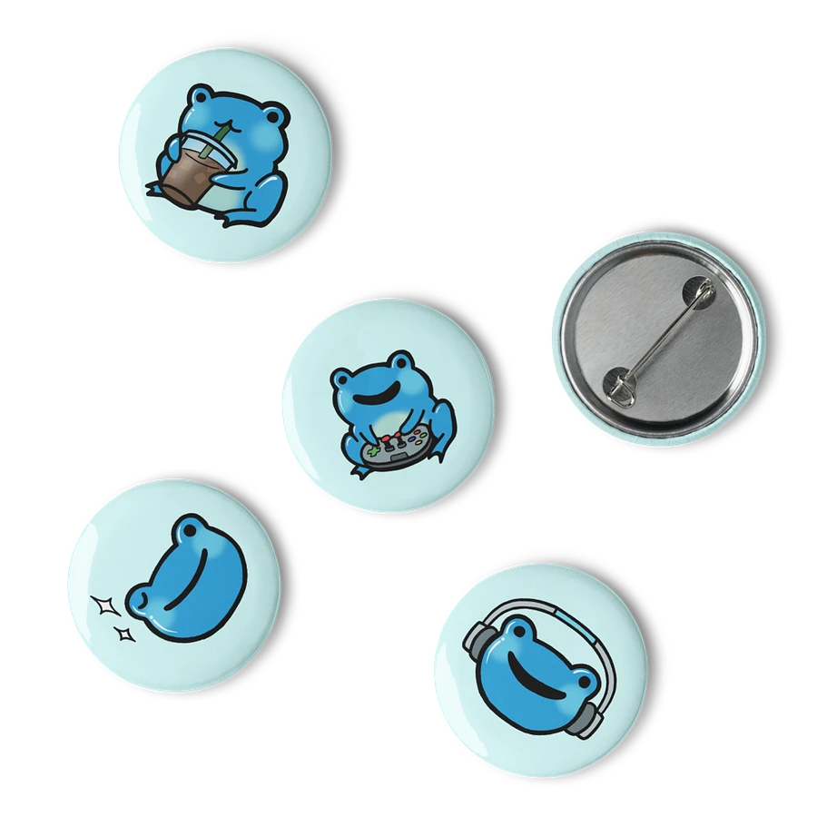 (5x) Happy Froge Pins product image (4)