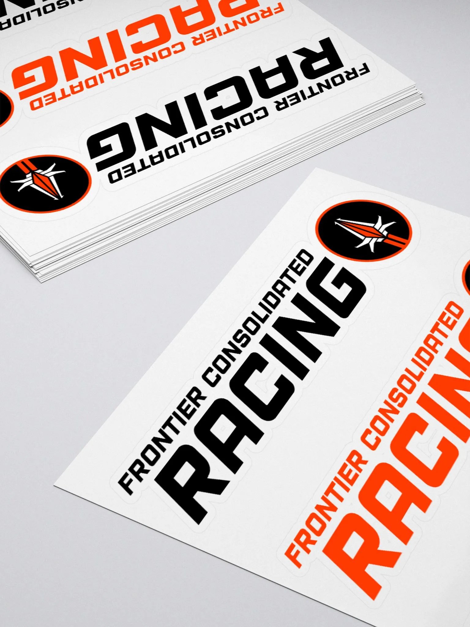 FRCN Racing Wordmark Stickers product image (10)