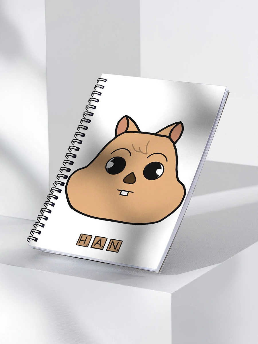 Han Quokka and tile notebook product image (3)