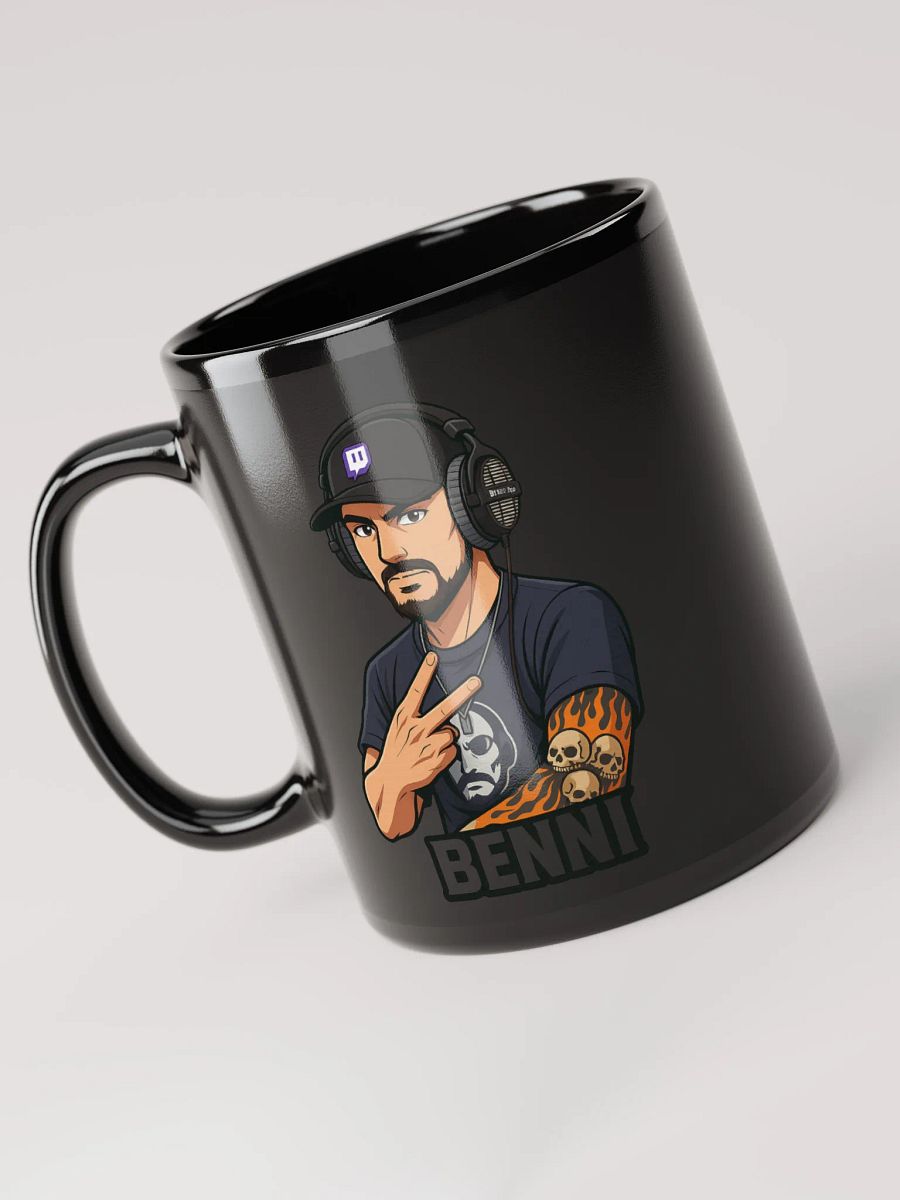 Black Glossy Mug Benni product image (5)