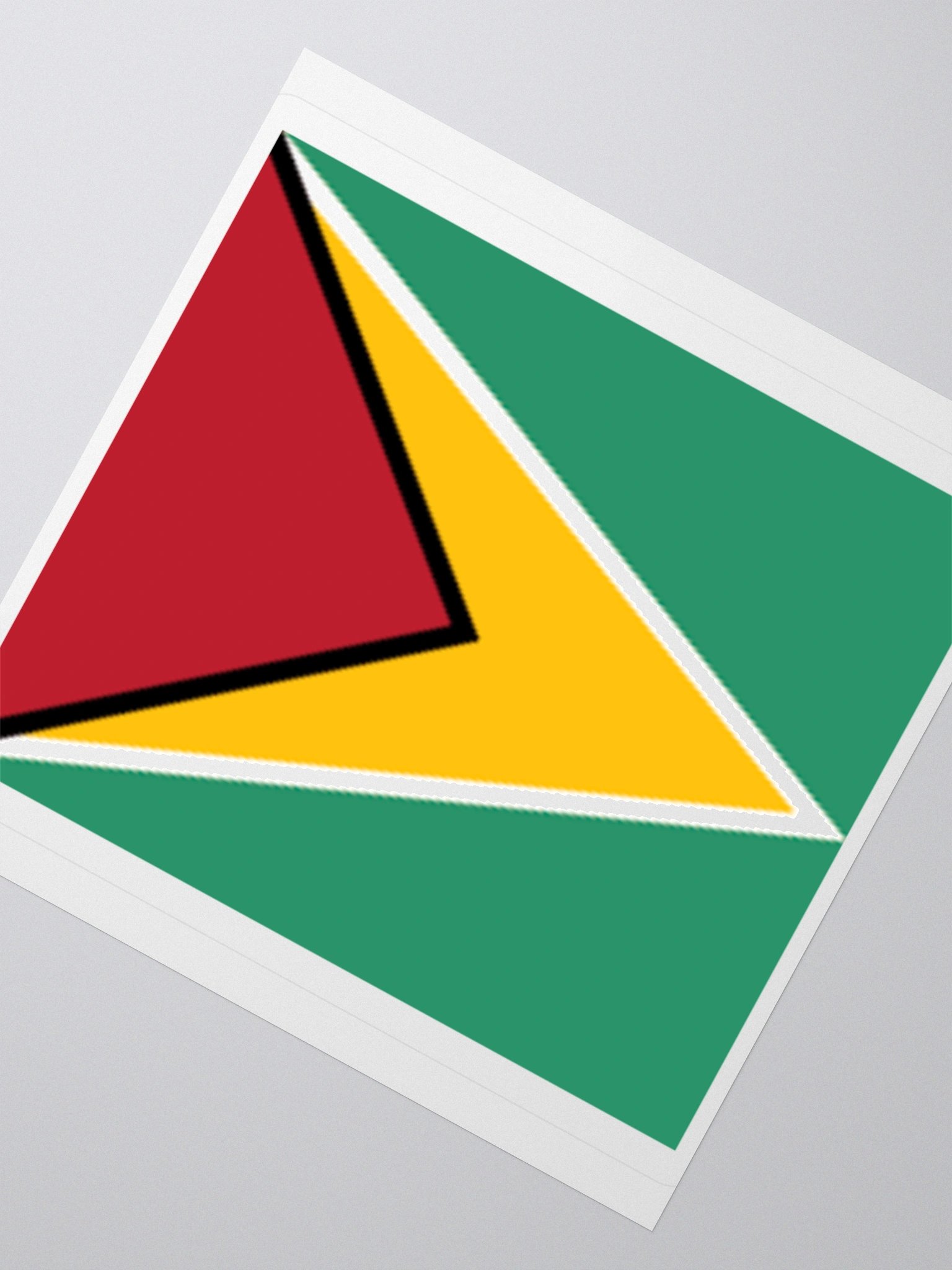 Guyana Flag Sticker | Arrowhead Design | Durable Vinyl | 3 Sizes product image (6)
