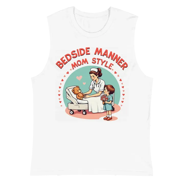 Mom-Style Bedside Manner Muscle Tank product image (6)