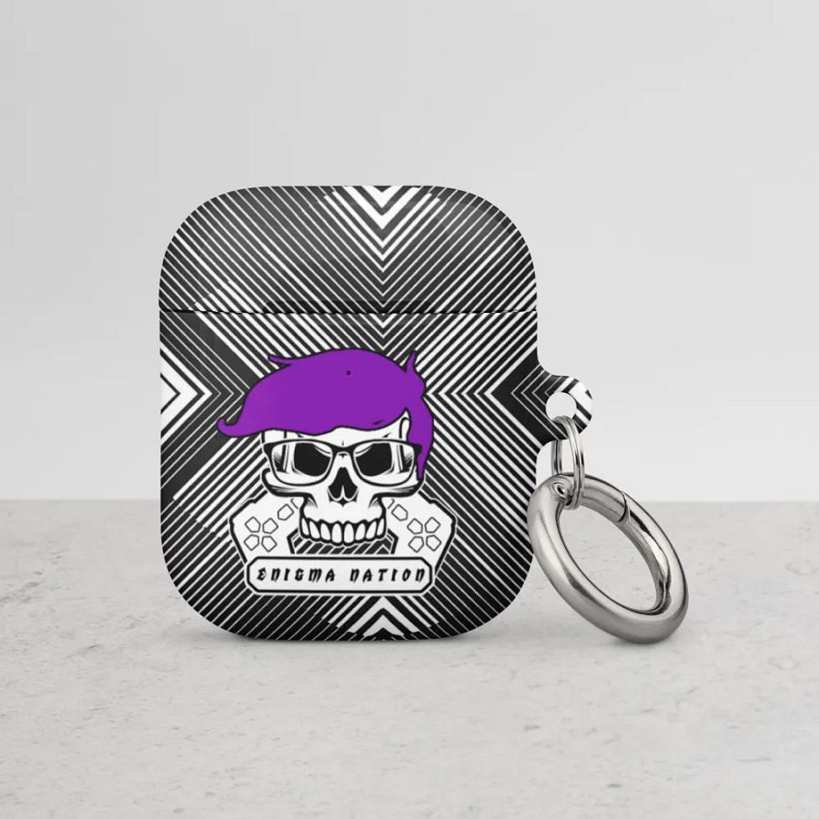 Enigma Nation All-Over Print Case for AirPods product image (4)