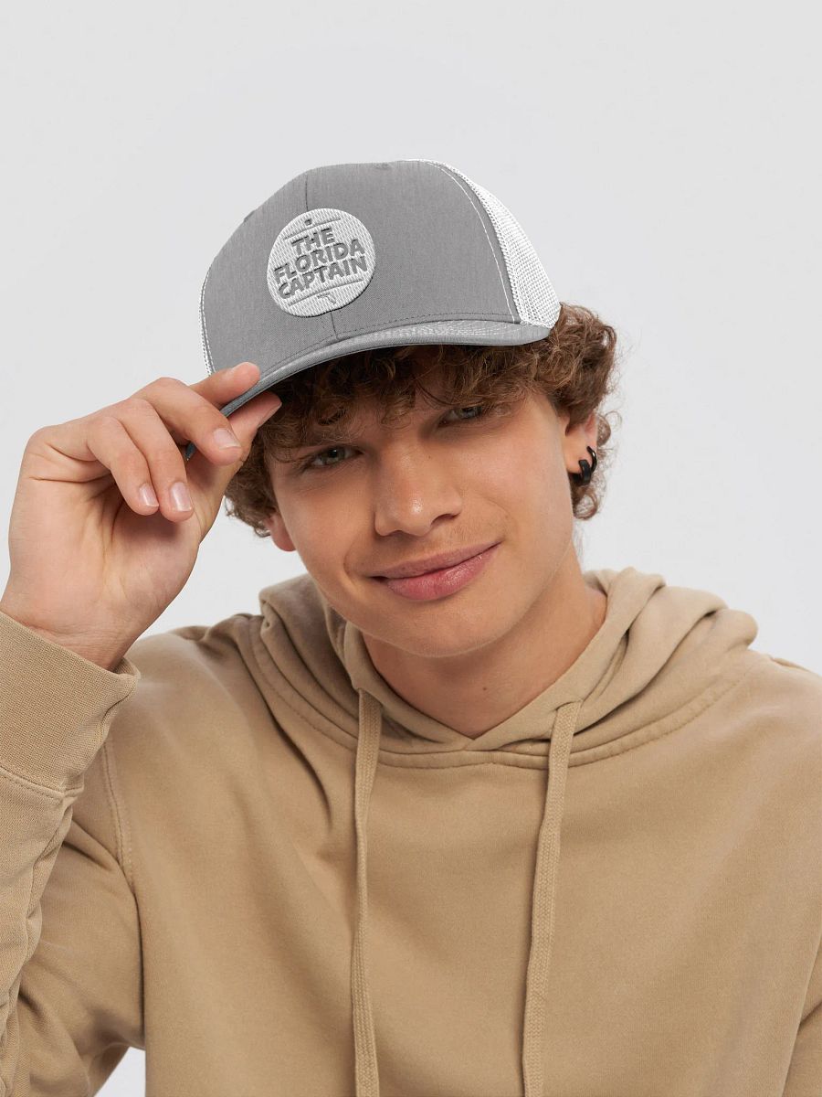 The Florida Captain - Trucker Hat with White Logo product image (12)