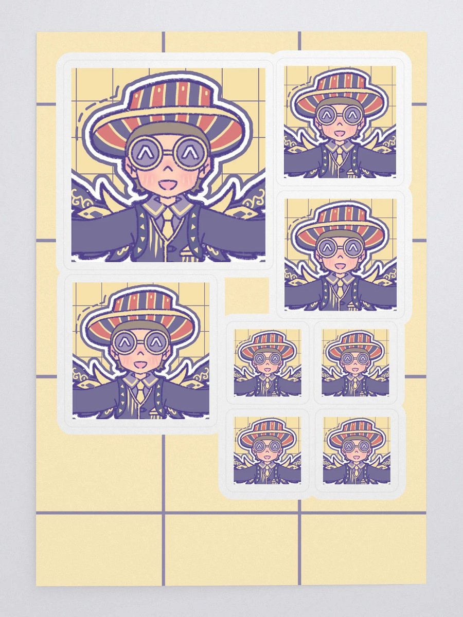HatKid sticker sheet! product image (3)