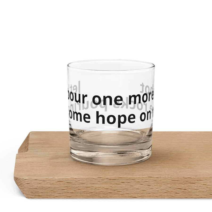 One More Shot Lyric Shot Glass product image (5)