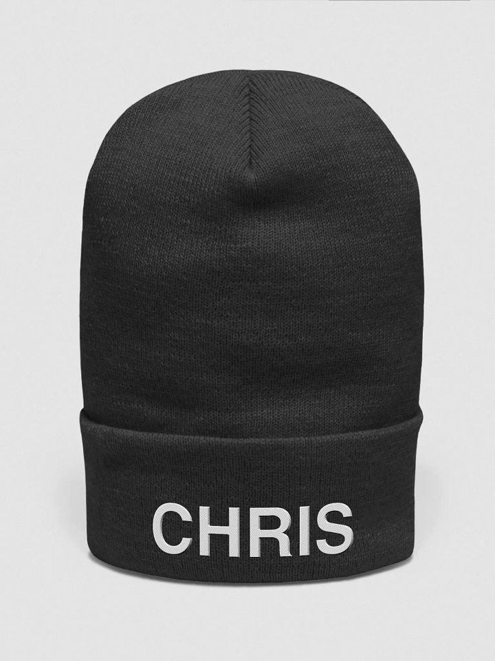CHRIS Name Beanie product image (2)