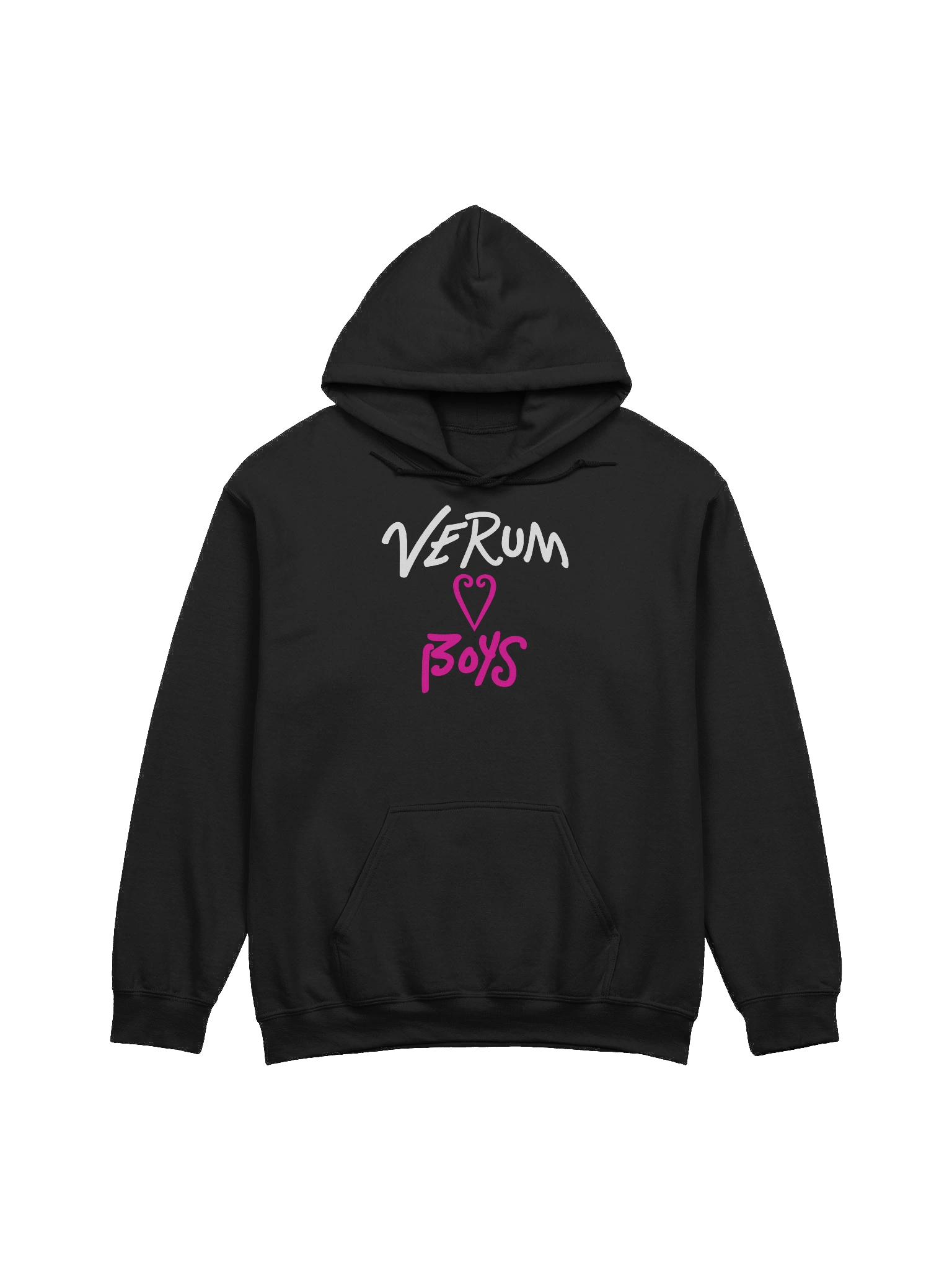 Verum Boys Hoodie - White/Pink product image (1)