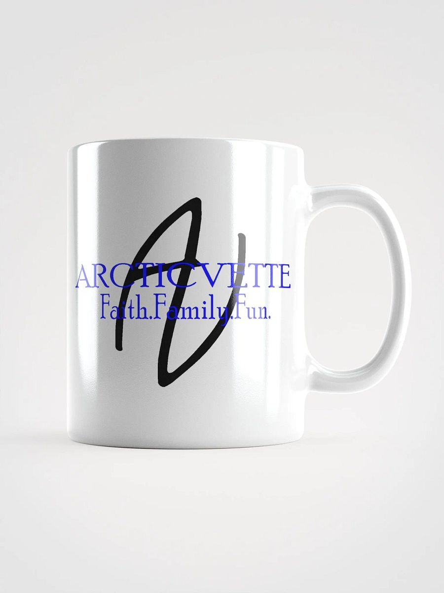 Arctic Vette Coffee Mug - Glossy White product image (2)