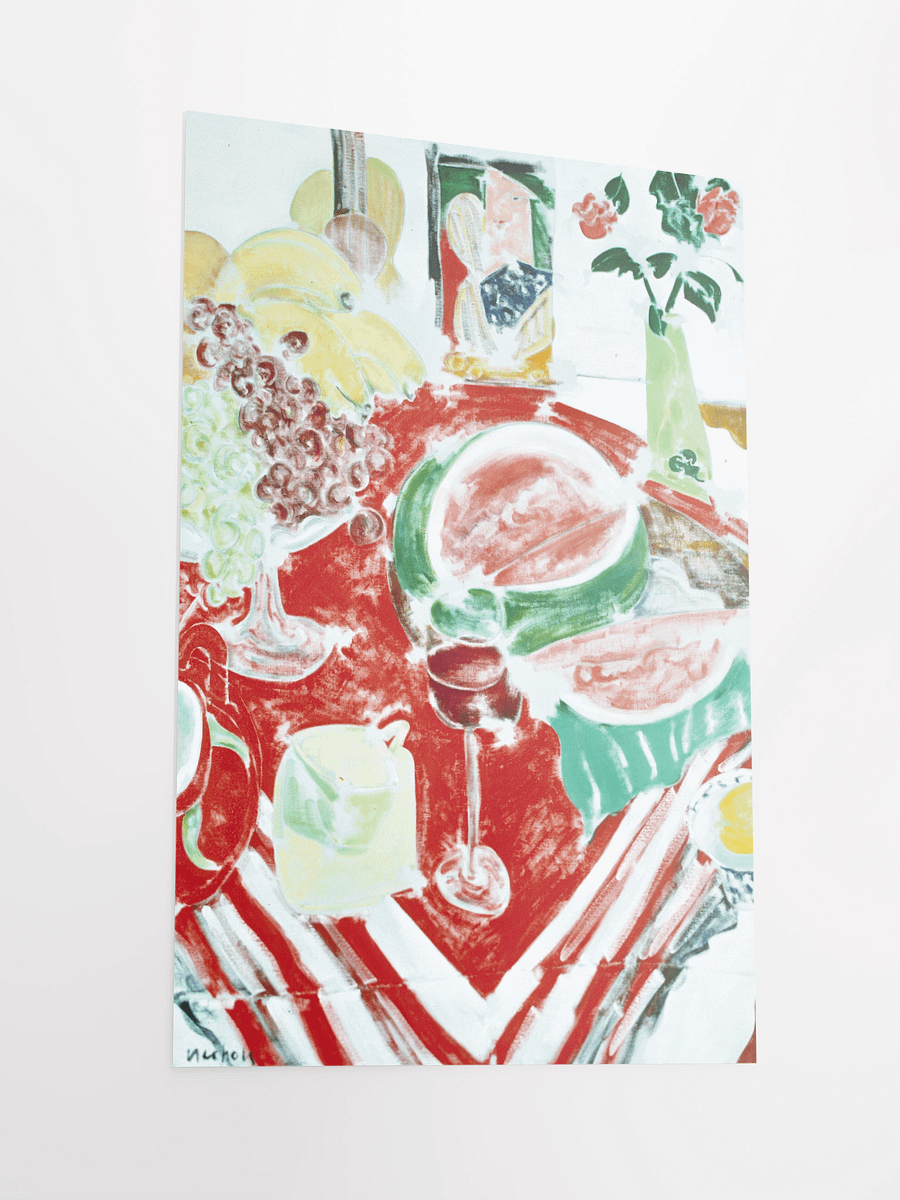 Still Life with Watermelon (1985) print product image (3)