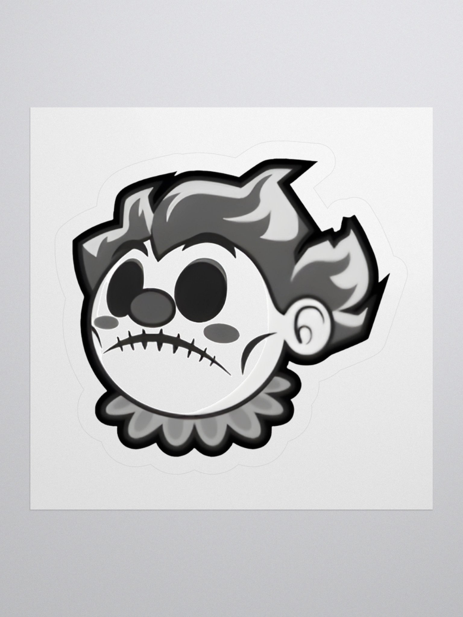 Dead CCJ - Black & White Sticker product image (1)