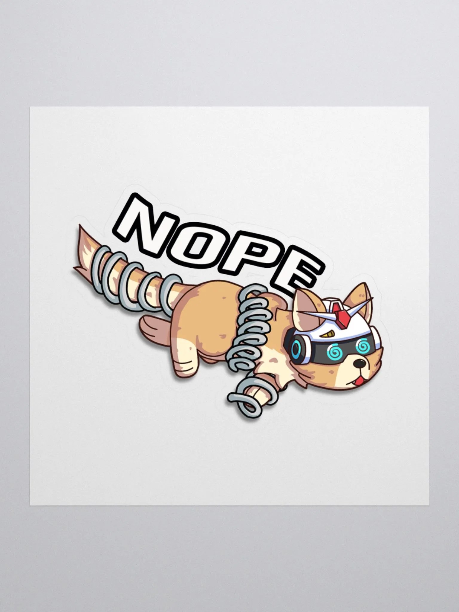 Nope Sticker product image (1)