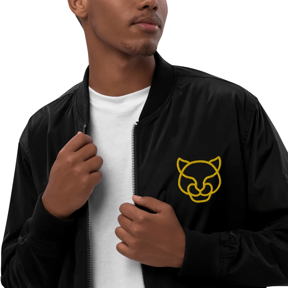 Gold Panther Bomber Jacket product image (1)