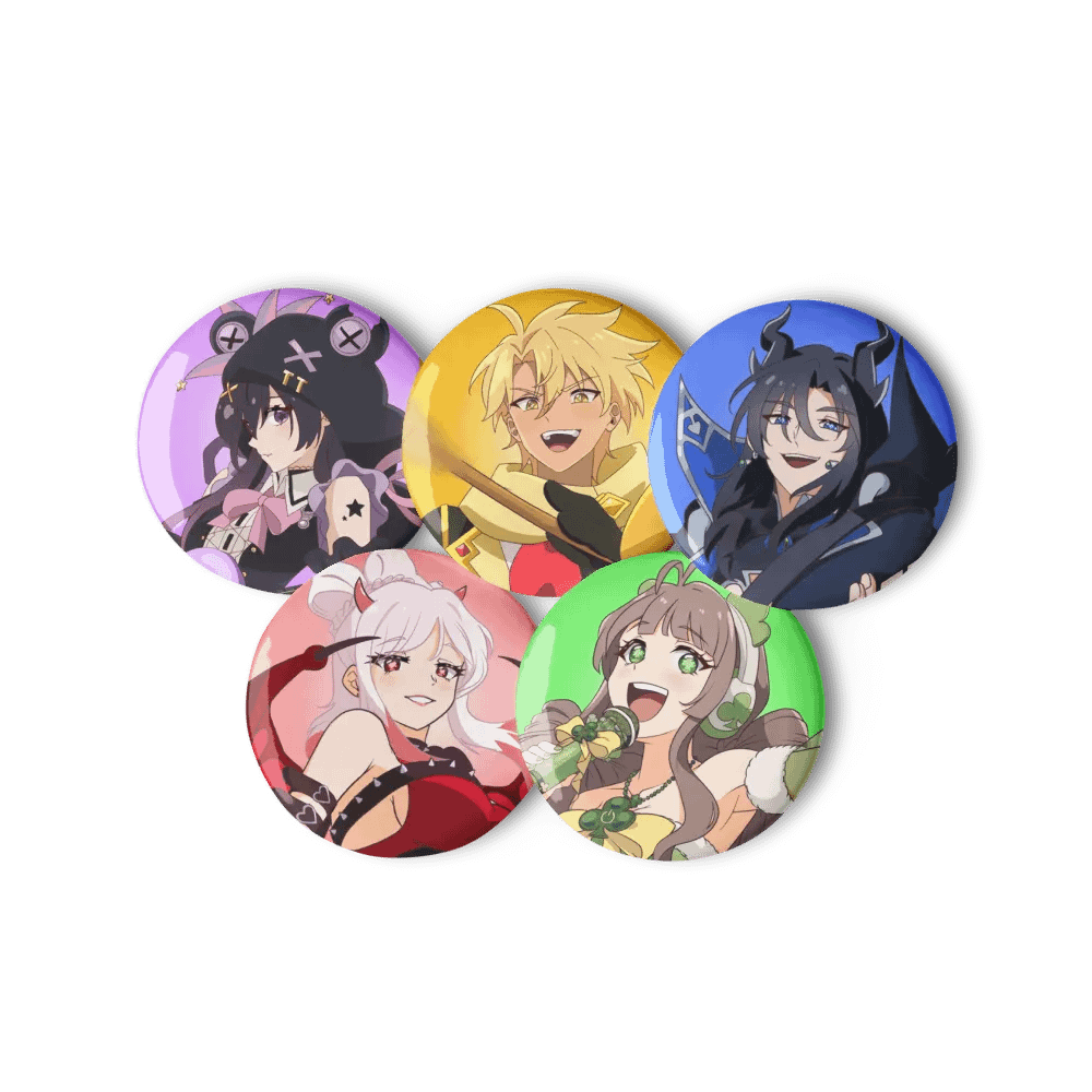☁️ ROYALE5 Debut ☁️ Button Badge Set product image (2)