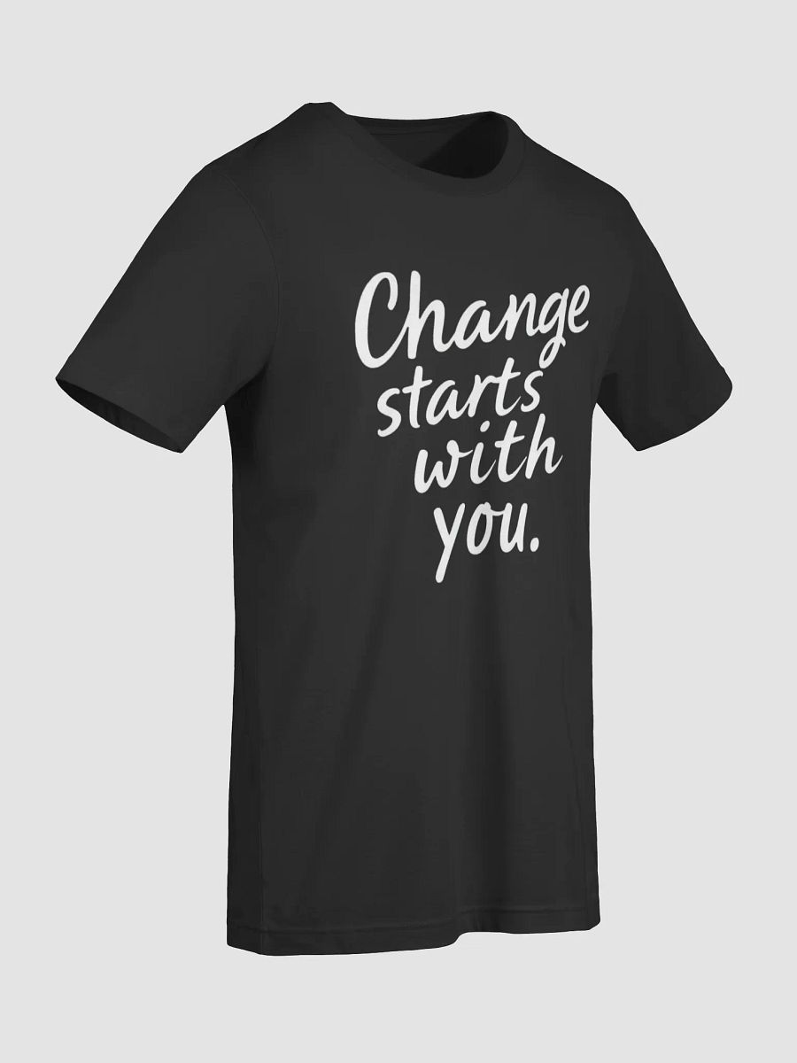 Change Starts With You – Inspired by Leonardo DiCaprio’s Call to Action | Empower Your Life & Our Planet with This Motivational T-Shirt product image (7)