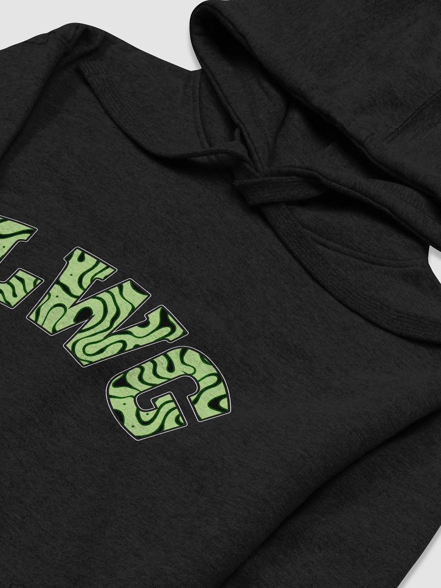 LWG Bold Green Wave Hoodie product image (22)