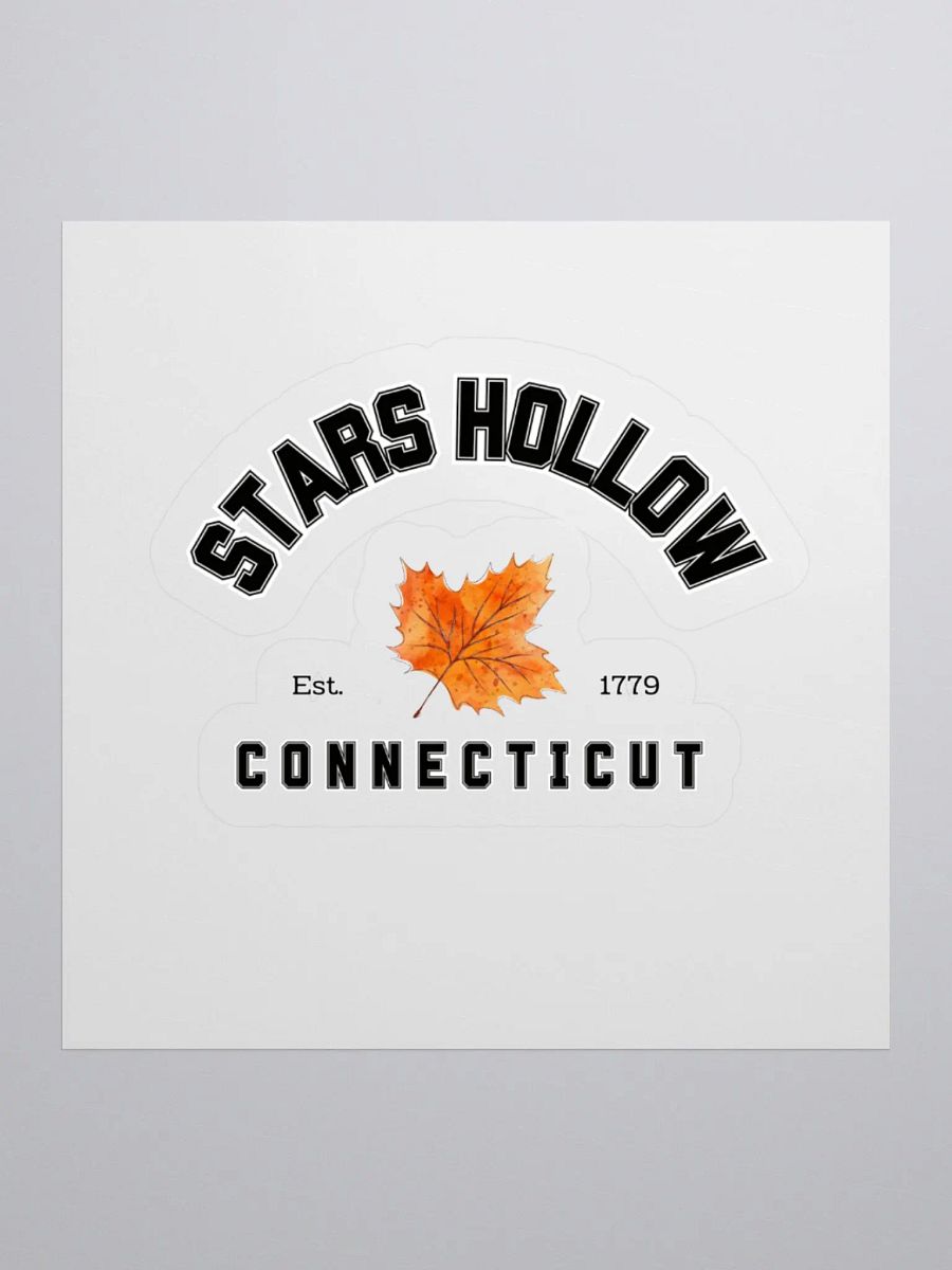 Stars Hollow Est. 1779 Connecticut - Sticker product image (1)
