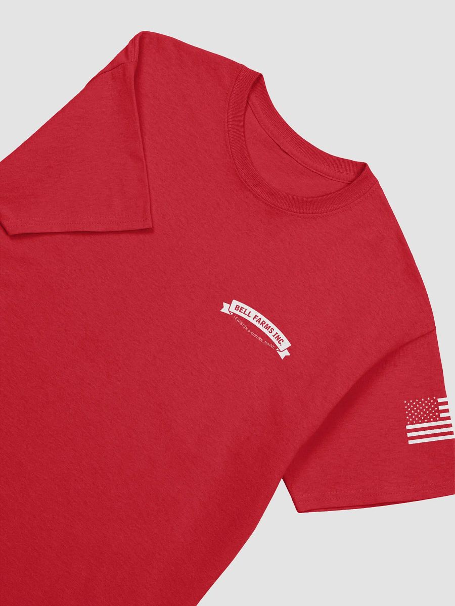 Heavy weight Red T-shirt product image (3)