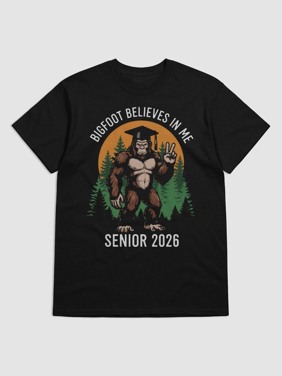 Bigfoot Believes in me Graduation T-Shirt product image (15)