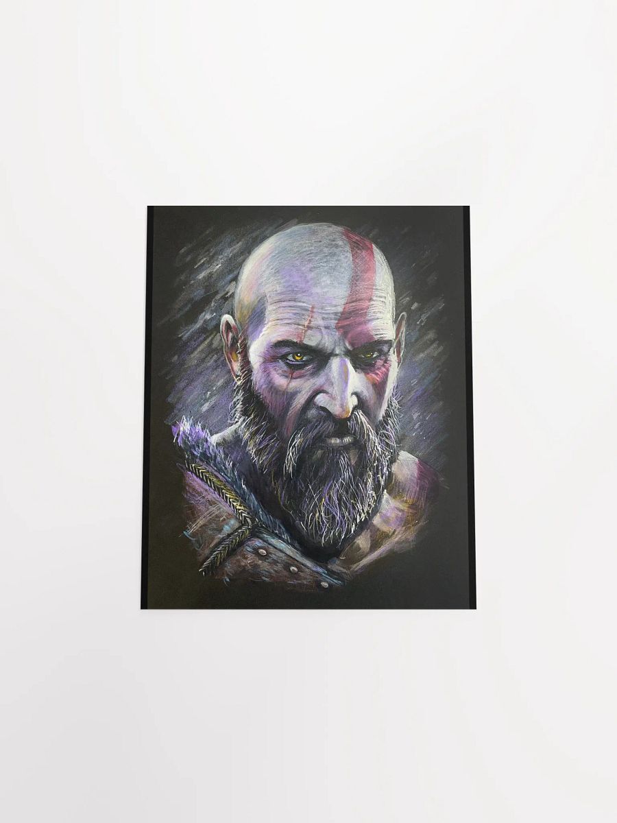 Kratos God of War Ragnarok Matte Print product image (4)