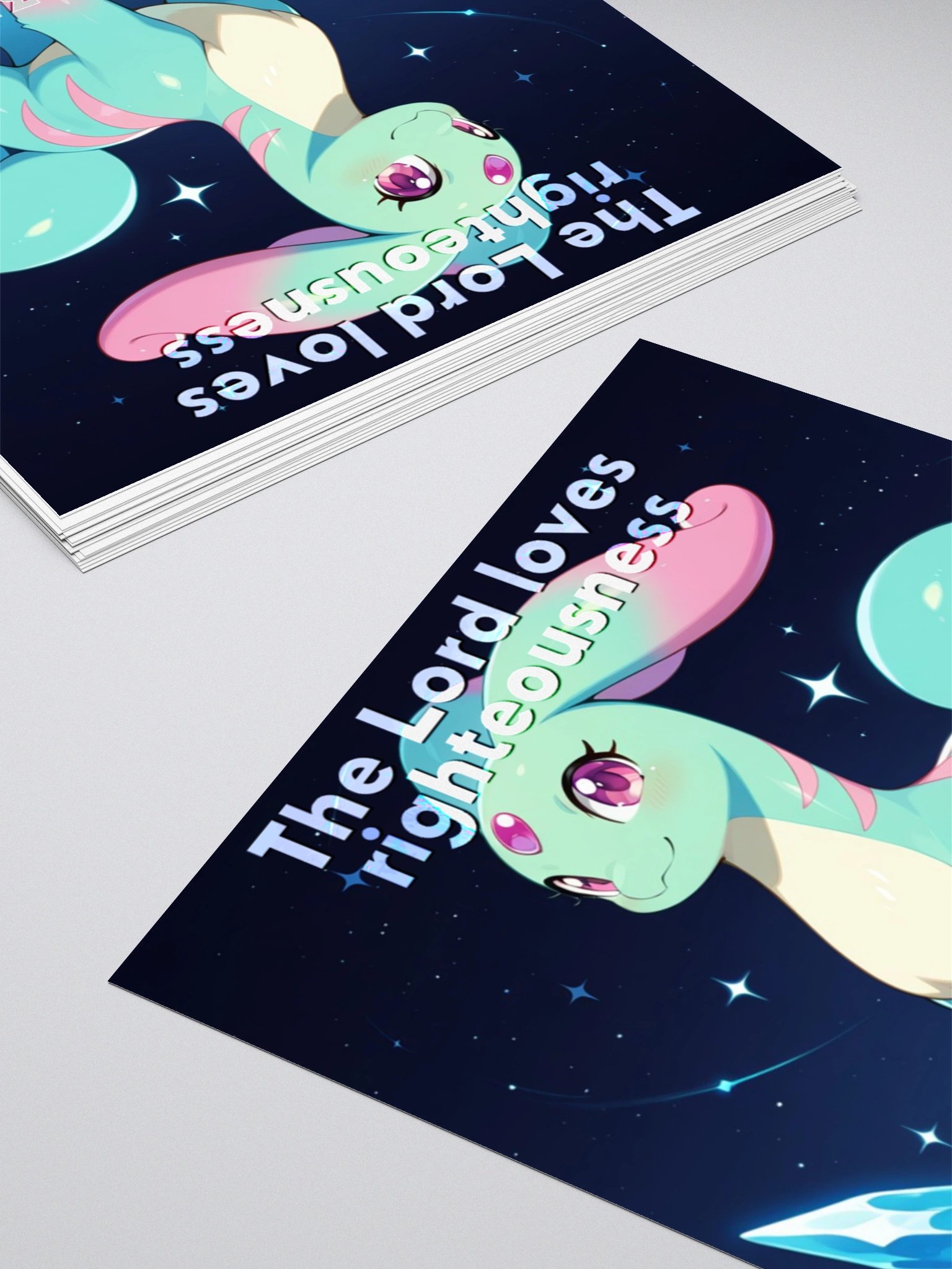 Bible Cuties Ruth - The Lord loves righteousness Sticker product image (8)