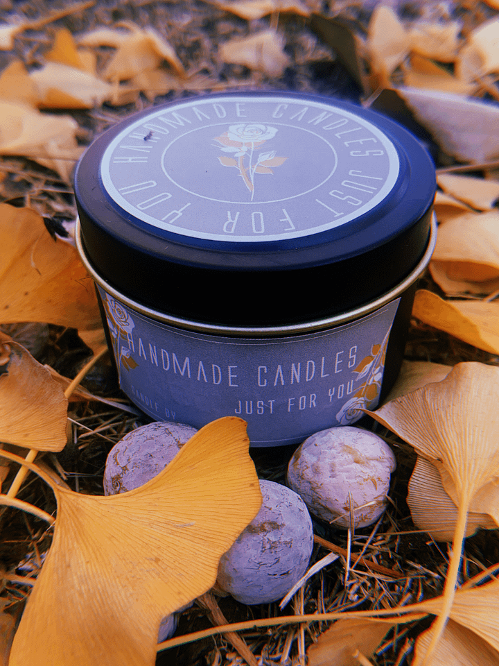 Lavender Rose Candle (4 oz) product image (1)