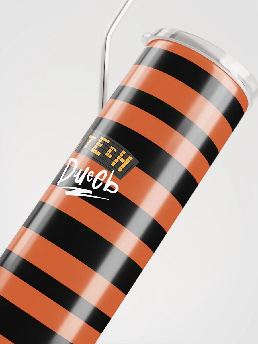 Orange and Black Stripe Root Beer Tumbler product image (4)